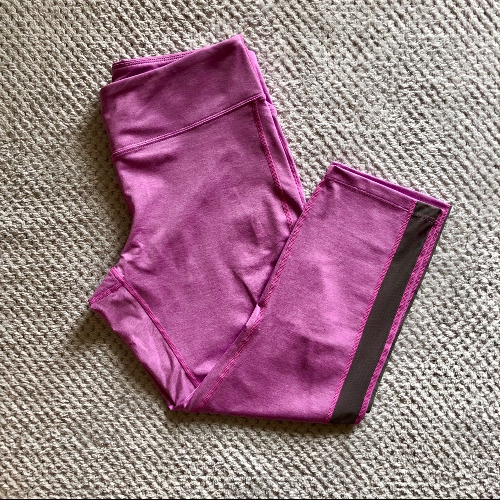 ASICS Pink Crop Yoga Legging